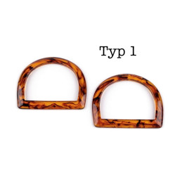 Rúčky na kabelku jantárové